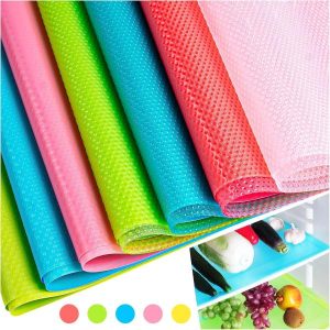 4 Pcs Washable Refrigerator Mats