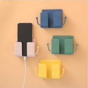 Phone charging wall mounted holder