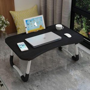 Foldable Double Head Laptop Table