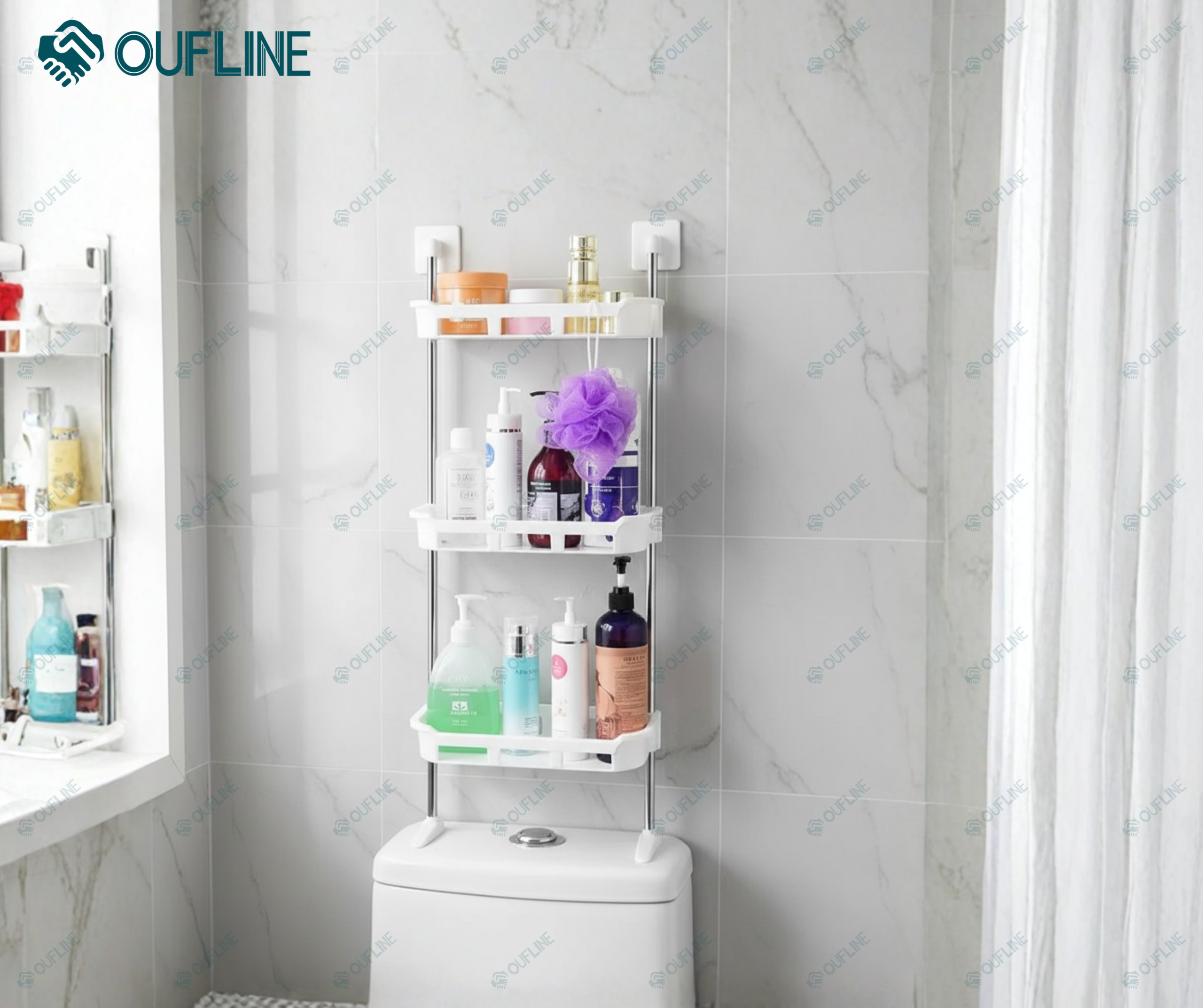 3 Layer Storeage Washroom Rack